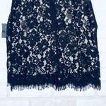 Lulus Black Lace Lace Dress Spaghetti Straps Knee Length Party Size M NWT Size M Photo 5