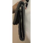 Steve Madden Jodie Crossbody Purse Bag Gray Quilted Nylon Adjustable Strap Logo Photo 5