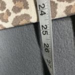 Como Blu Lounge Set Womens Small Beige Leopard Print Sweatshirt Joggers Knit Tan Photo 8