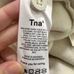 TNA | Women's Oversized Fleece Button Up Polar Shirt Jacket, Whisper White, XL Photo 7