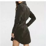 Chaser NWT  Corduroy Long Sleeve Shirt Dress‎ Tawny Size Small Photo 1