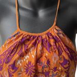Ecoté Urban Outfitters Halter Top Mini Dress Open Back Magenta Orange Women’s 6 Photo 3
