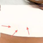 DKNY  Two-Tone‎ Leather Tote Cream Cognac Photo 1