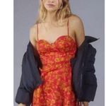 Urban Outfitters Orion Bustier Floral Mini Dress Size XS Photo 1