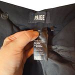 Paige Black Trouser Pant Zipper Pocket Stretch Ankle Women's Size 26 Work Prepy Photo 3