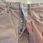 Mother‎ Ultra High Waisted Tomcat Kick Fray Shorts in Dunked in Trouble size 28 Pink Photo 7