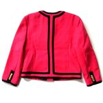 J.Crew NWT Lady Jacket in Berry Pink Double-Serge Wool Cropped Blazer 0 Photo 5