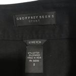 Geoffrey Beene  Black Mini Skirt With small Pockets Size 2 Photo 88