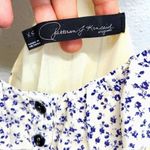 Petterson J. Kincaid Floral Spring Top XS Yellow Photo 4