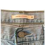 Levi's Low Pro Straight Jeans Size 31 Light Wash Photo 1