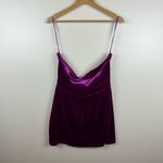 Avec Les Filles NWT Bow Strapless Cutout Mini Dress in Fuchsia Sz XL | Holiday Photo 4