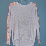 FATE. Cotton Waffle Knit Shirt with Crochet Detail Back and Sleeves Size Medium Photo 0