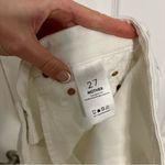 Mother The Looker Crop Glass Slipper White Size 27 Photo 5