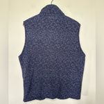 Panhandle‎ Slim Blue Embroidered Fleece Zip Up Vest Western Wear Women's XS Photo 4