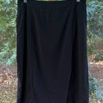 Lafayette 148 New York Black Pencil Skirt Mini Length Size 6 Photo 0