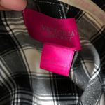 Victoria's Secret  Black/White Flannel PJ Top Photo 4