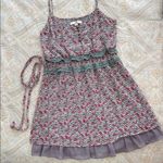 YA Los Angeles Pink and Gray Layered Mini Dress Photo 3