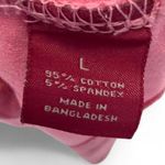 Vintage Layered Look Rhinestone Embellished Graphic Top Pink Size L Photo 5