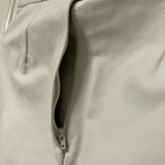 Vintage White Leather Mini Skirt Size 12 Photo 1