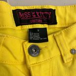 Celebrity Pink MISS KITTY COUTURE Skinny Yellow Jeans Vibrant Style 5 Photo 4