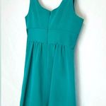 Shoshanna  Textured Emerald Green Taffeta A-Line Cocktail Party Dress Size 8 Photo 5