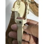 Ralph Lauren Lauren  Womens Reeta White‎ & Cork Wedges Sandals Size 9.5 Photo 3