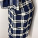 Tuckernuck  Blue Plaid Flannel Button-front Shirt‎ Photo 4