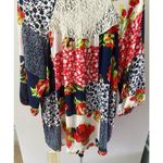 Valerie Stevens  Women's Sheer Quarter Sleeve Multi color‎ Top Size 1X Photo 6