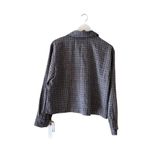 Treasure & Bond NWT Gray Long Sleeves Boxy Oversized Cropped Womens Blouse SZ S Photo 10