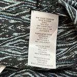 Joie ‎ Pallazo Silk Mid Rise Wide Leg Blue And Black Print Pants Size Small Photo 10