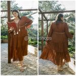 Christy Dawn  The Paloma Dress Extended Pumpkin Paisle Photo 1