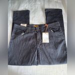 𝅺NWT Bitten by Sarah Jessica Parker Premium Straight Leg jeans 16 short Gray Size 16P Photo 0
