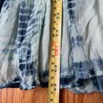 Free People  Beaded Ruffle Tie Dye Racerback Shirt Photo 8