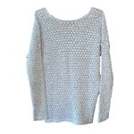 J. Jill Woman's Light Blue Thick Knit Casual Cotton Sweater Size Medium Photo 4