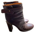 Chloé Chloe Chocolate  Italian Leather Heeled Boots size 7.5 us Photo 2