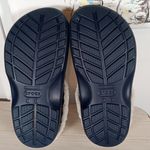 Crocs Blitzen11 Mule Navy Fur Slip On Shoes Outside Inside Womens 9 Photo 6