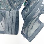 Womens Fairycore Coquette Floral Vine Embroidered Cami Cropped Corset Top Size L Green Size L Photo 5