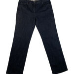 Talbots  Stretch Bootcut Jeans Womens dark wash Blue Denim Size 12L‎ Photo 0