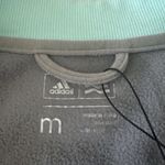 Adidas NWT  Advance Soft Warm Quilted Full Zip Turquoise/Grey Bomber Jacket Photo 3