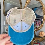 Texas Baseball Hat Leather Patch Distressed Blue Trucker Hat State Outline Adams Photo 6