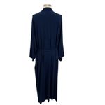 Storq Feel Good Delivery Robe Maternity Postpartum Indigo Navy Blue Size 6 / 2XL Photo 8