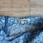Reformation Grazie Skirt in Clio Blue Floral Size 4 Photo 4