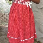 Polka Dot Skirt Red Photo 1