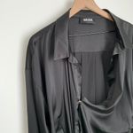 SER.O.YA Tamarin Black Midi Dress Womens New Large Photo 7