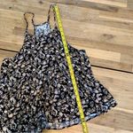 American Eagle America Eagle Outfitters Black Floral Flowy Tank S Photo 3