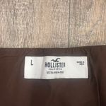 Hollister brown  satin skirt Photo 3