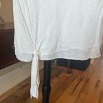 Oversized White Tie Photo 2