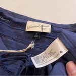 Universal Threads NWOT Cornflower Blue Balloon Sleeve Crochet Yoke Blouse Top New Photo 7