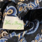 Vera Bradley  Quilted Windsor Navy Handbag Purse Excellent Condition Medium Photo 4