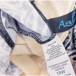 By Maxine Of Hollywood Skirted One Piece Bathing Suit Size 18W Black Photo 7